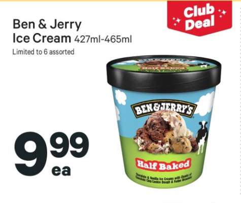 Ben & Jerry Ice Cream