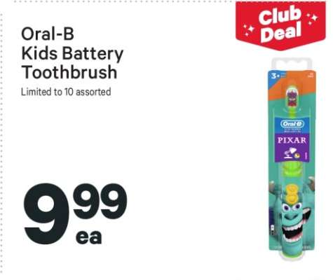 Oral-B Kids Battery Toothbrush