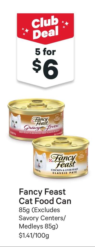 Fancy Feast Cat Food Can