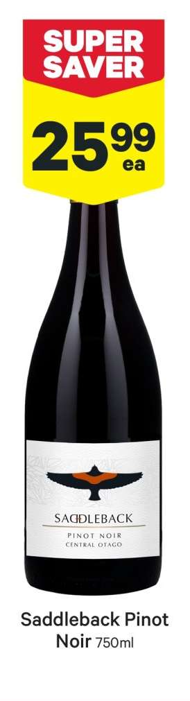 Saddleback Pinot Noir