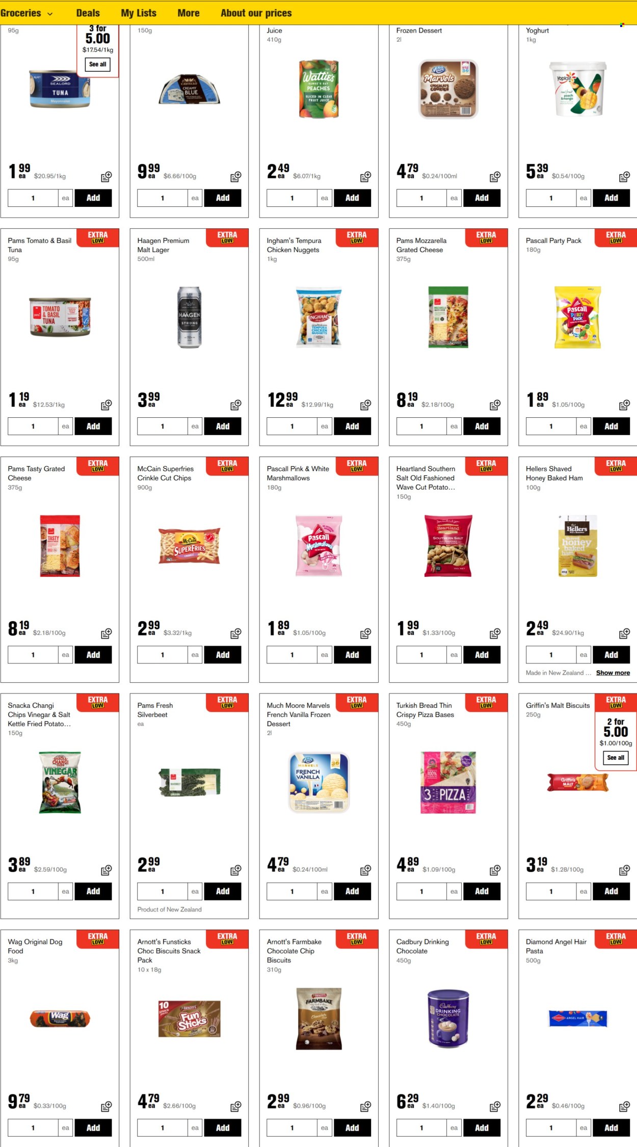 PAK'nSAVE catalogue. Page 1