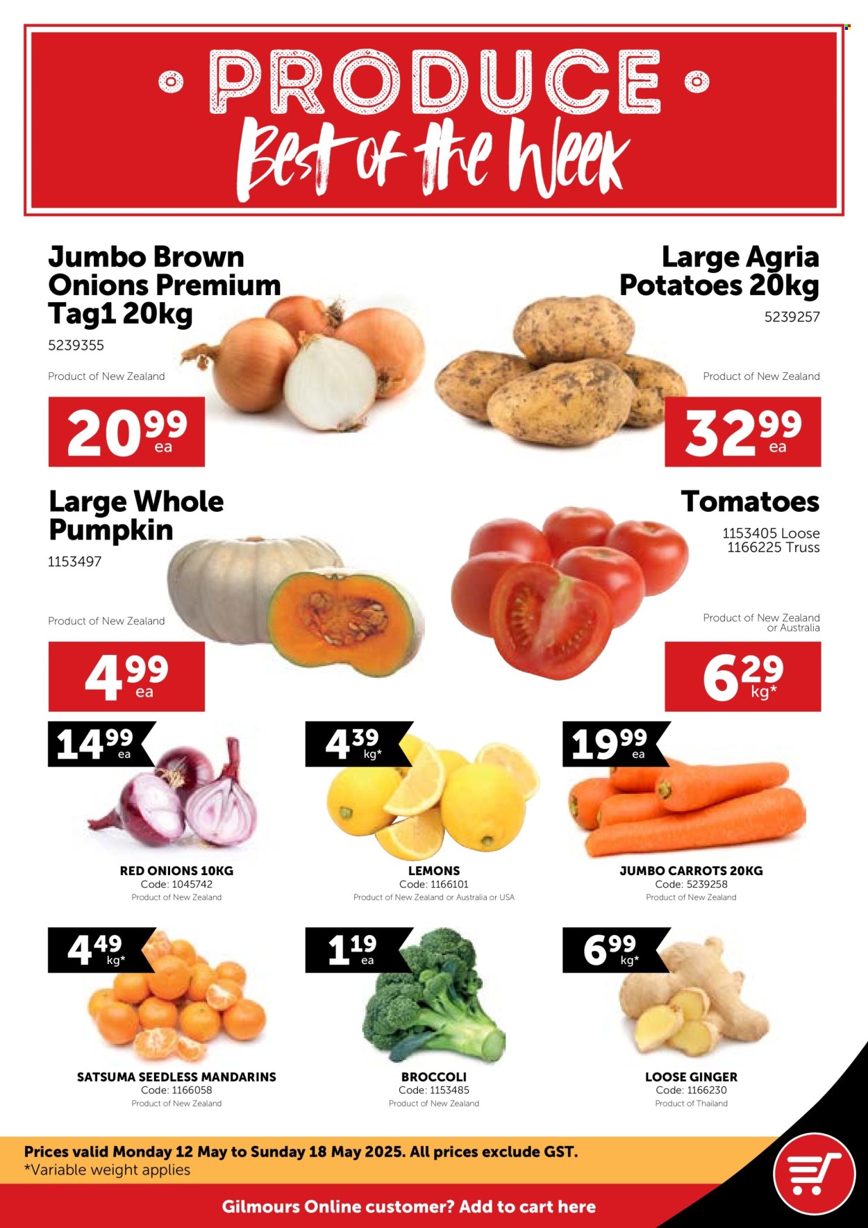 Gilmours catalogue - 12.05.2025 - 18.05.2025. Page 1