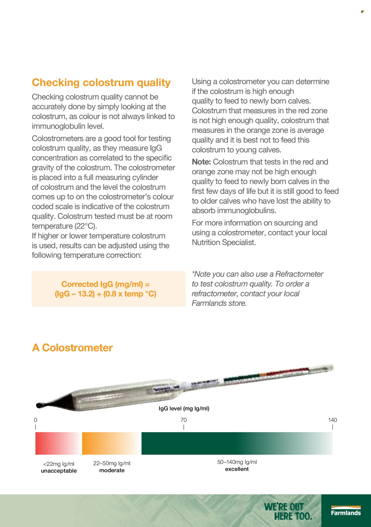 Farmlands catalogue. Page 1