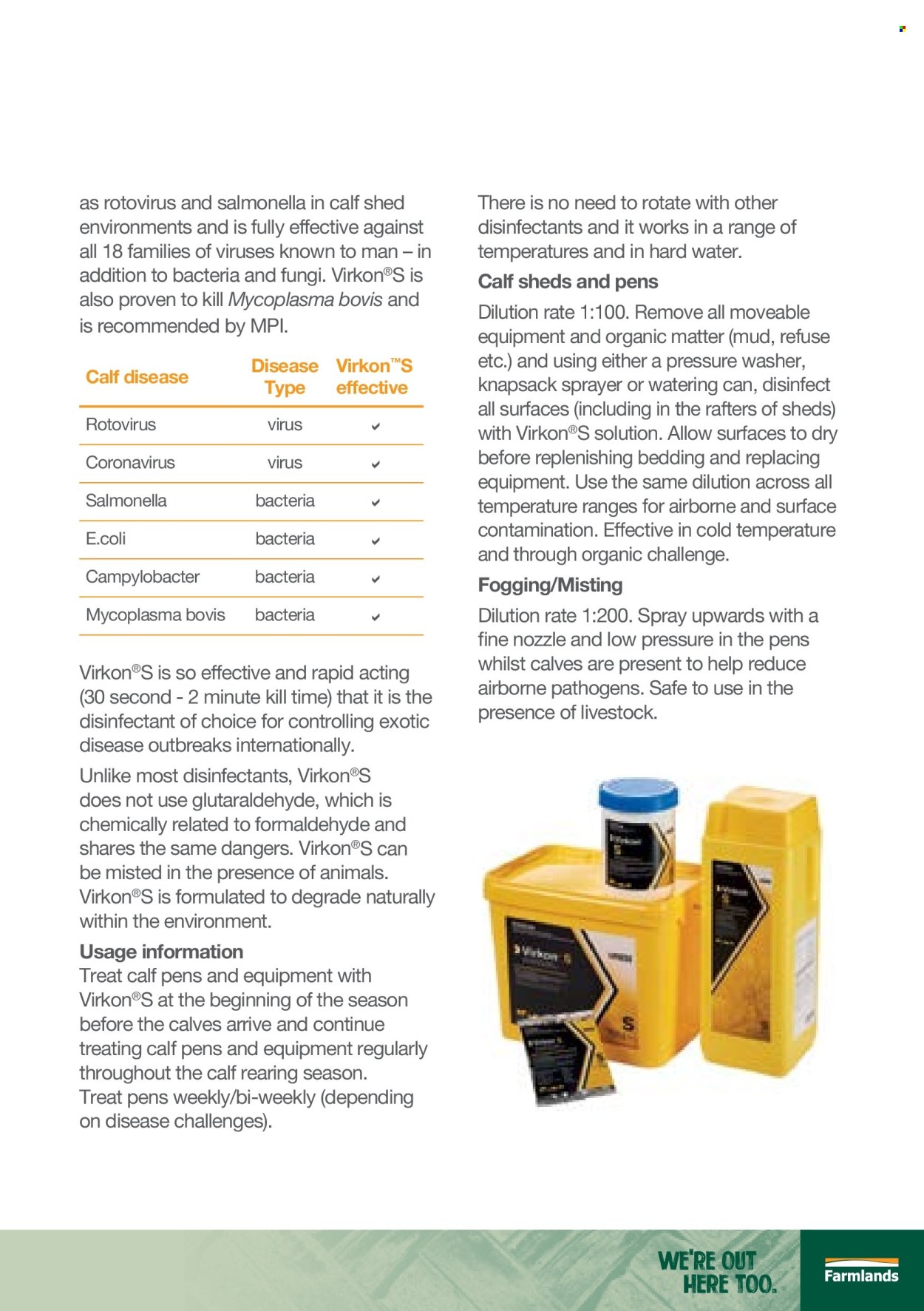 Farmlands catalogue. Page 1