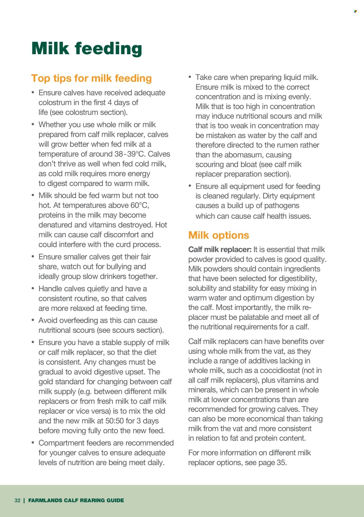 Farmlands catalogue. Page 1