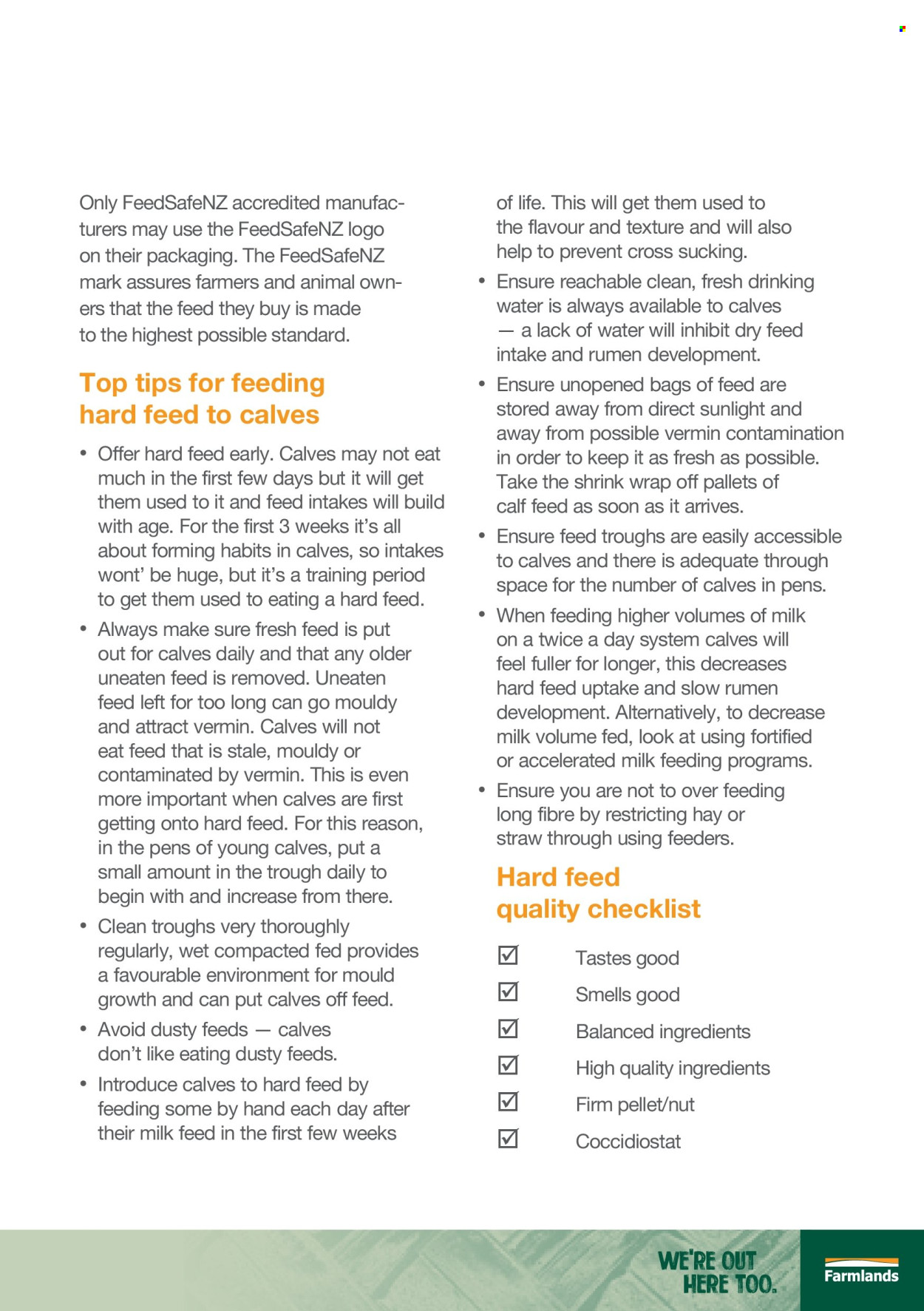 Farmlands catalogue. Page 1