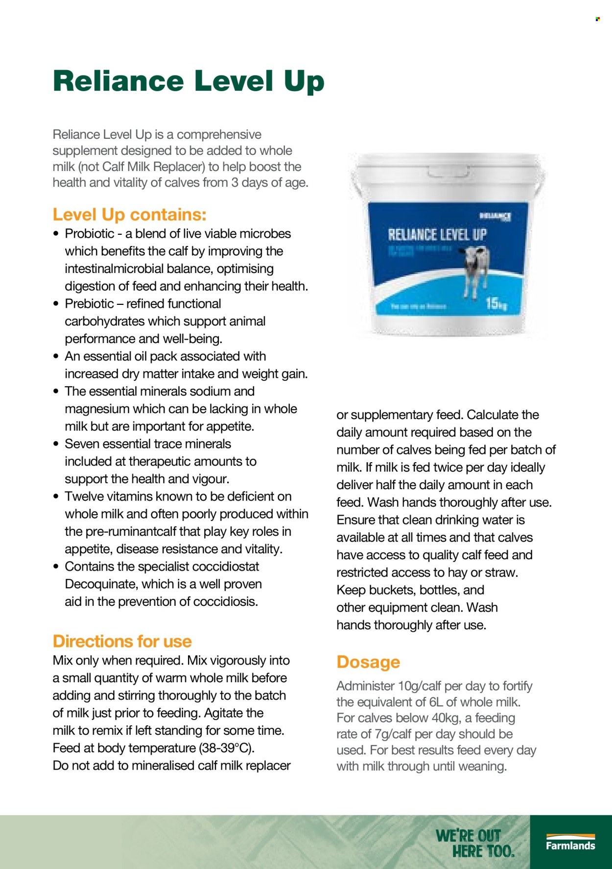 Farmlands catalogue. Page 1