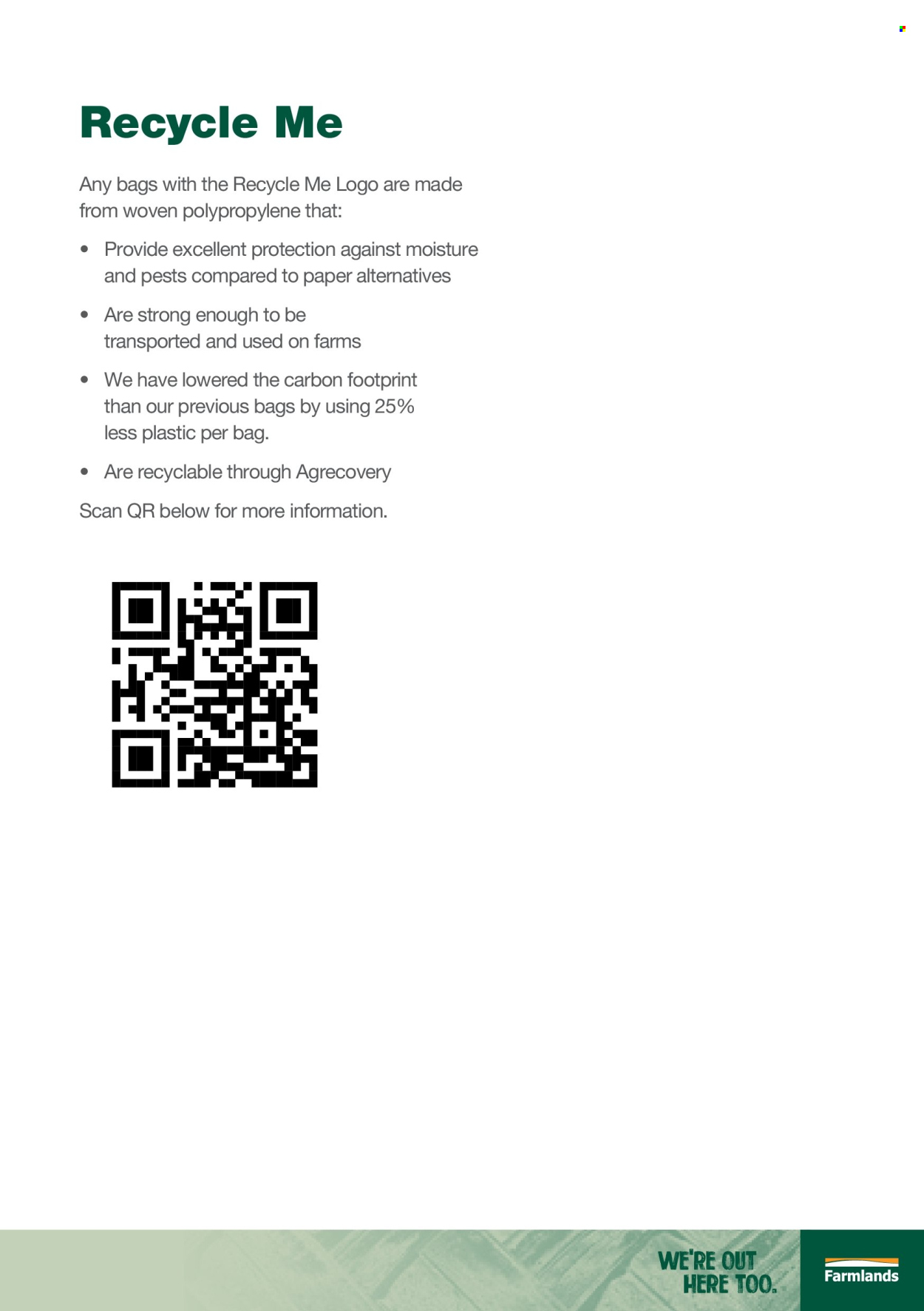 Farmlands catalogue. Page 1