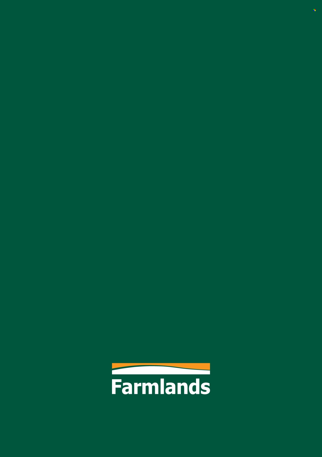 Farmlands catalogue. Page 1