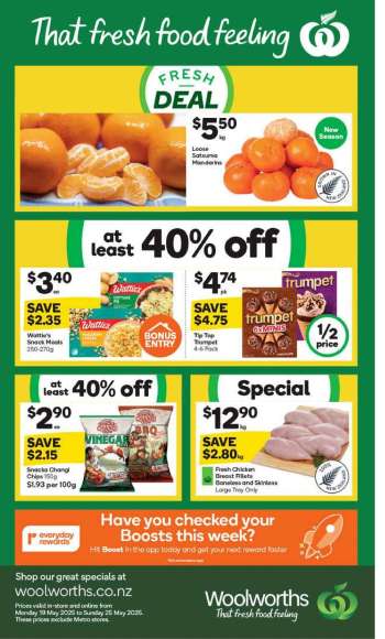 Woolworths mailer - 19.05.2025 - 25.05.2025.
