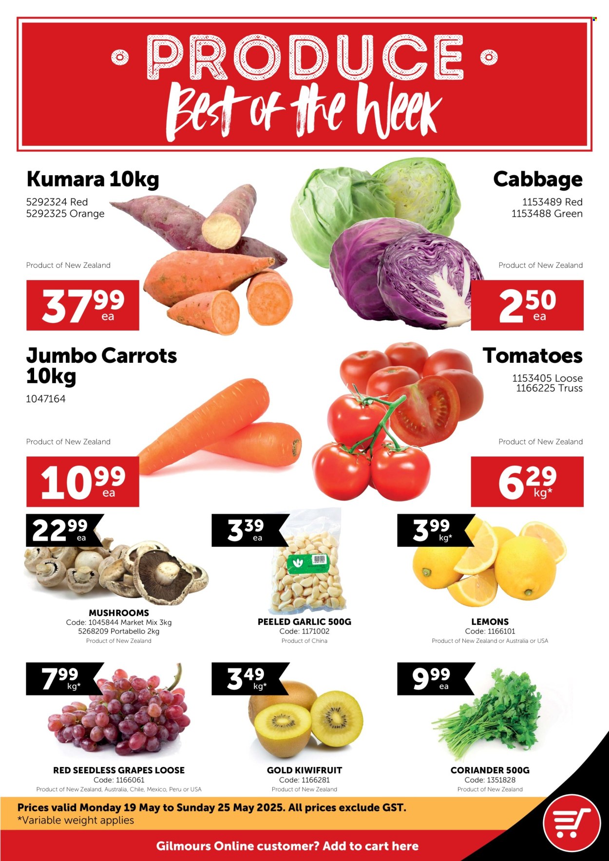 Gilmours catalogue - 19.05.2025 - 25.05.2025. Page 1