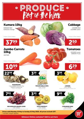 Gilmours mailer - 19.05.2025 - 25.05.2025.