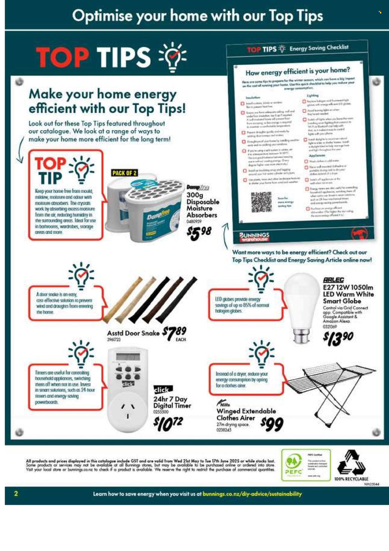 Bunnings Warehouse catalogue - 21.05.2025 - 17.06.2025. Page 1