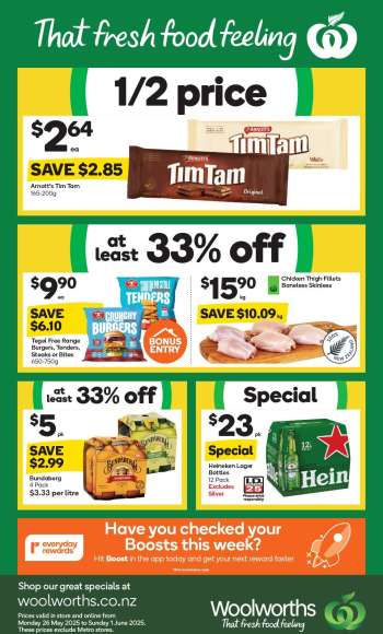Woolworths mailer - 26.05.2025 - 01.06.2025.