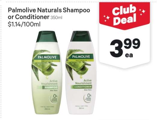 Palmolive Naturals Shampoo or Conditioner