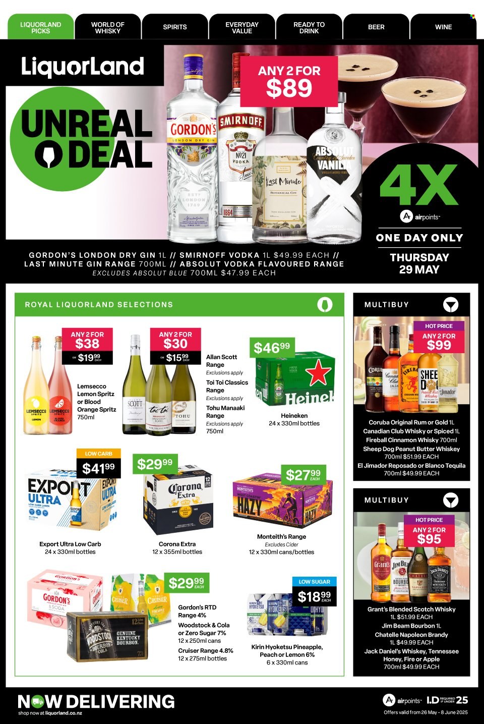 Liquorland catalogue - 26.05.2025 - 08.06.2025. Page 1