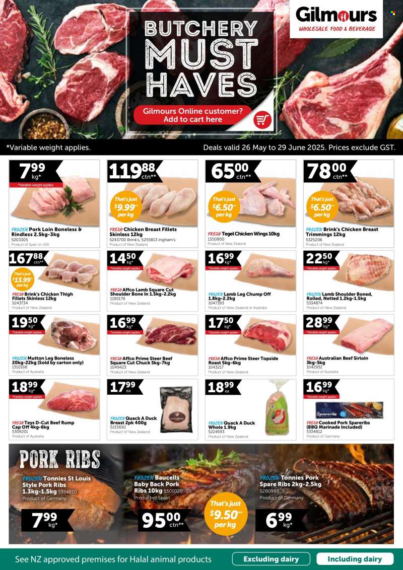 Gilmours mailer - 26.05.2025 - 29.06.2025.