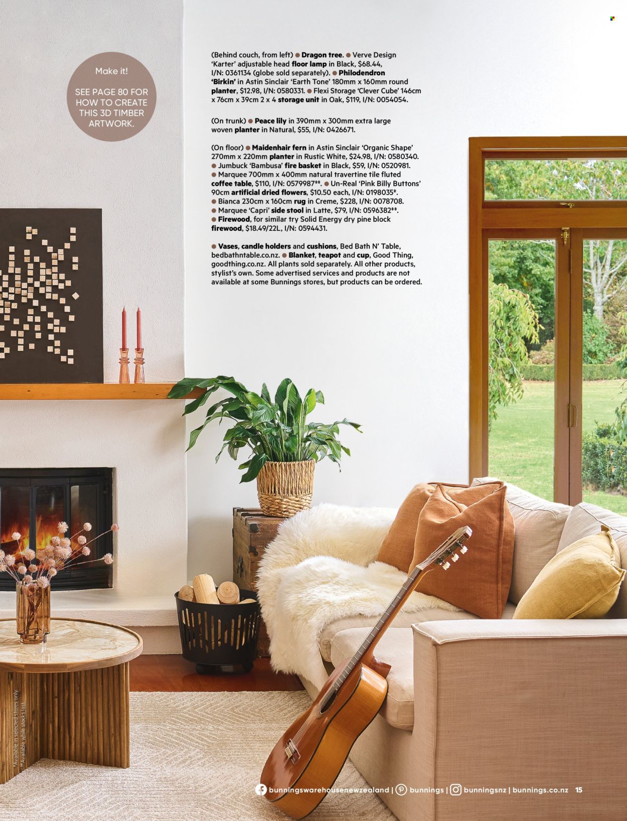 Bunnings Warehouse catalogue. Page 15
