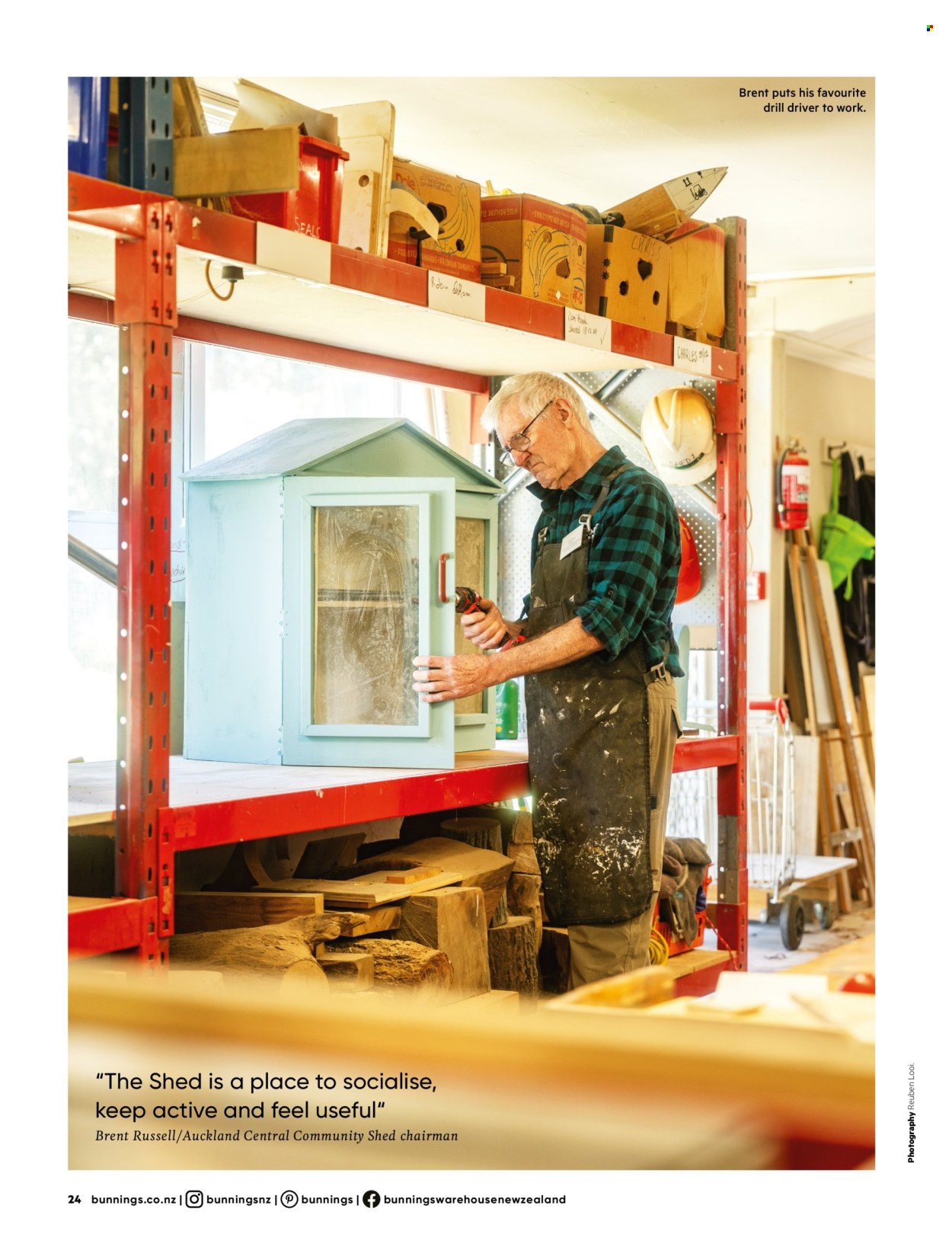 Bunnings Warehouse catalogue. Page 24