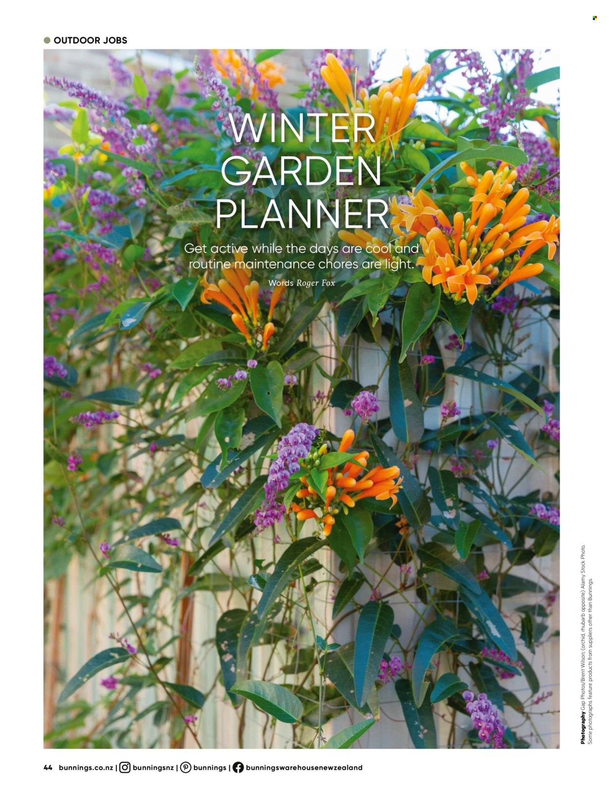 Bunnings Warehouse catalogue. Page 44