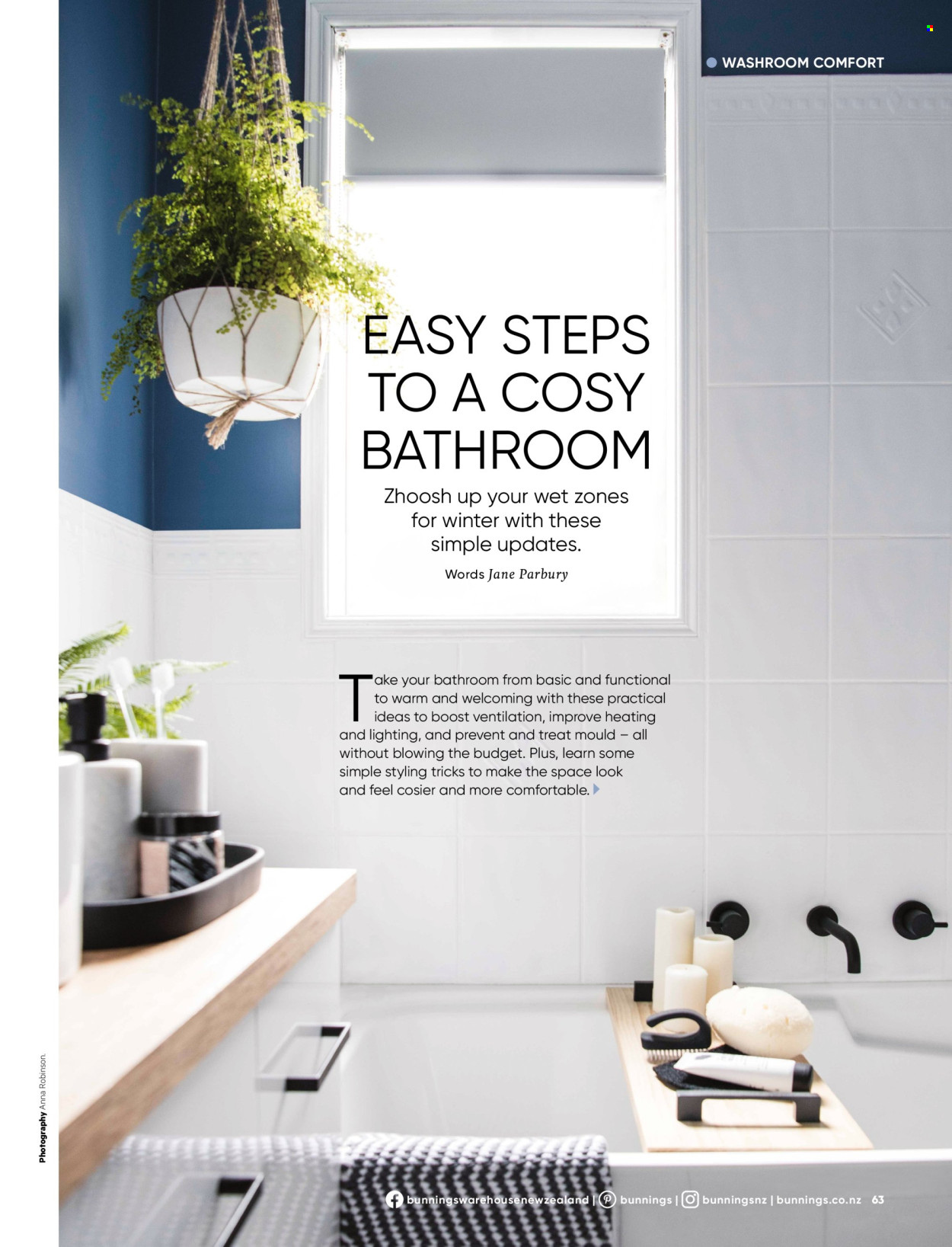 Bunnings Warehouse catalogue. Page 63