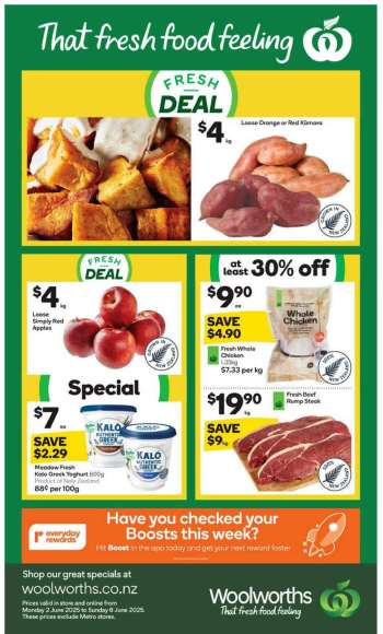 Woolworths mailer - 02.06.2025 - 08.06.2025.