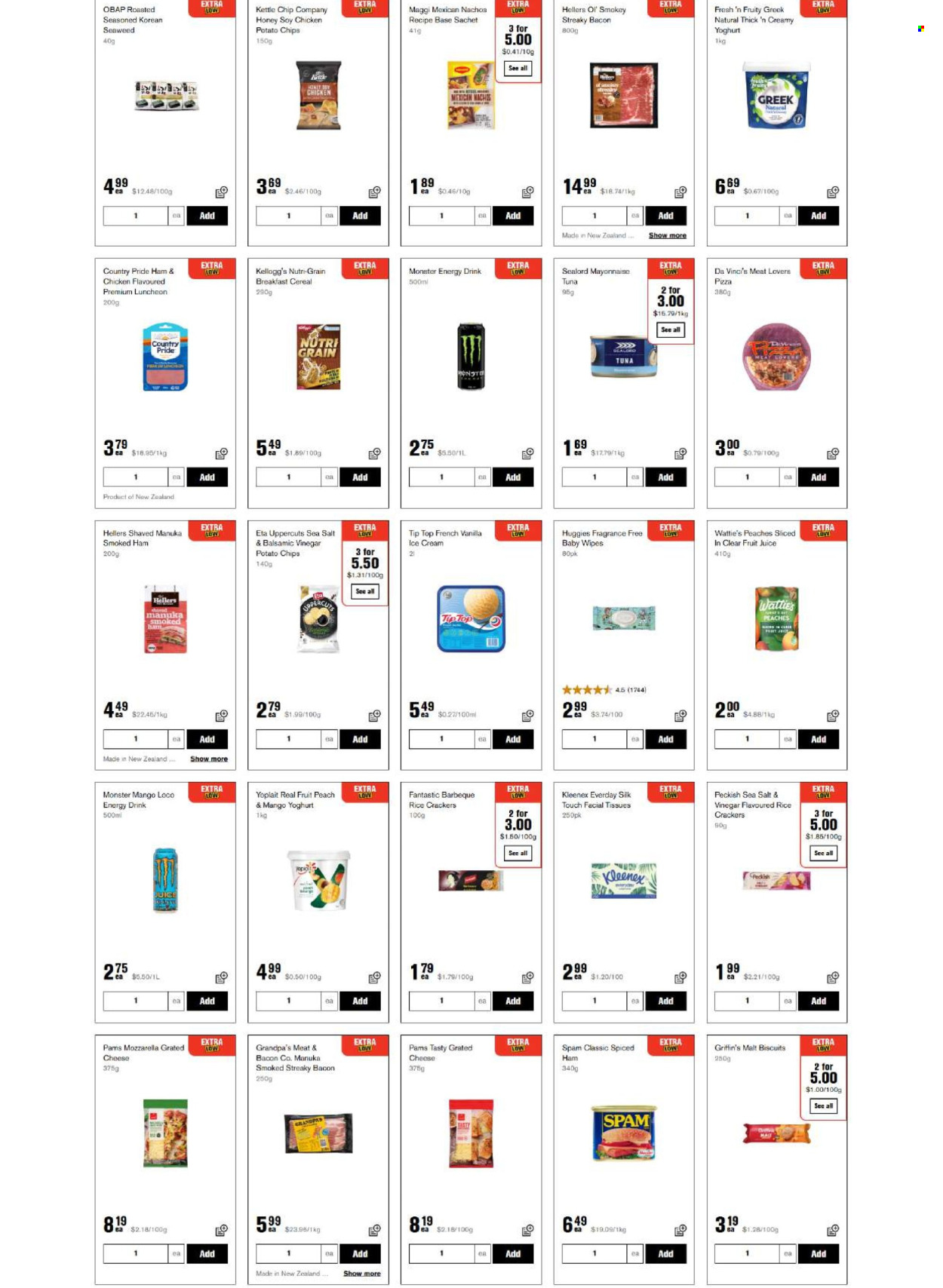 PAK'nSAVE catalogue. Page 2