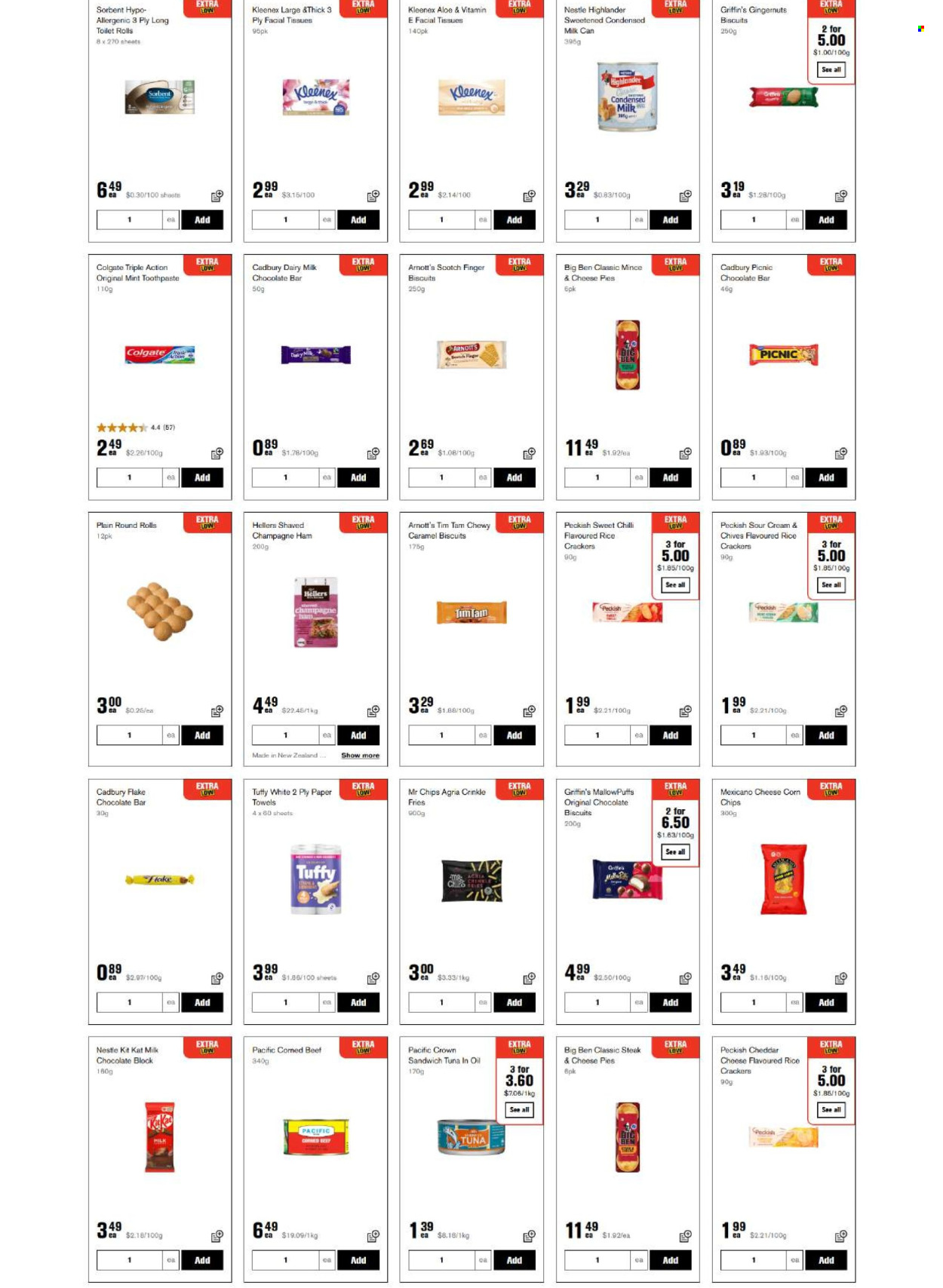 PAK'nSAVE catalogue. Page 4