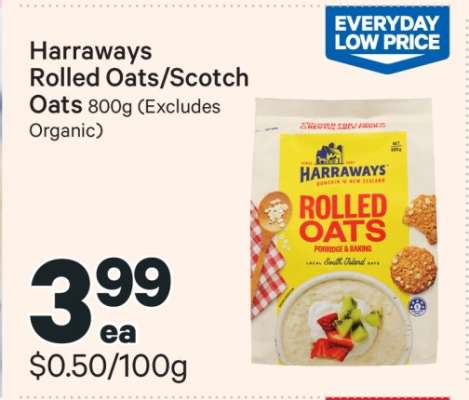 Harraways Rolled Oats/Scotch Oats