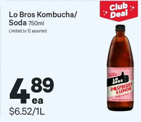 Lo Bros Kombucha/Soda