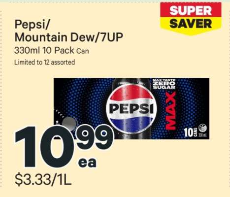 Pepsi/Mountain Dew/7UP