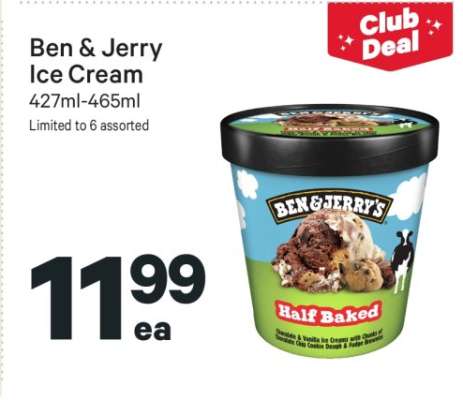 Ben & Jerry Ice Cream