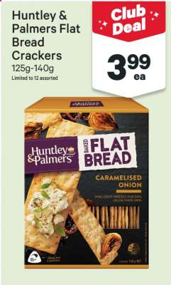Huntley & Palmers Flat Bread Crackers