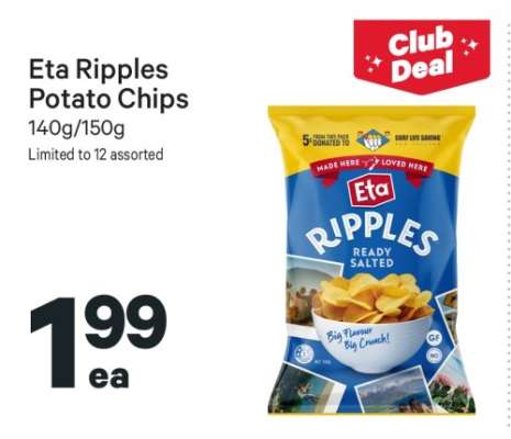 Eta Ripples Potato Chips