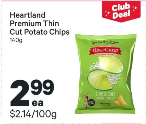 Heartland Premium Thin Cut Potato Chips