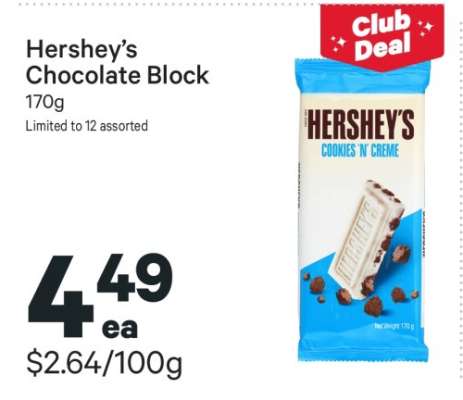Hershey’s Chocolate Block