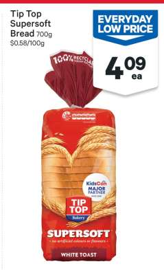 Tip Top Supersoft Bread