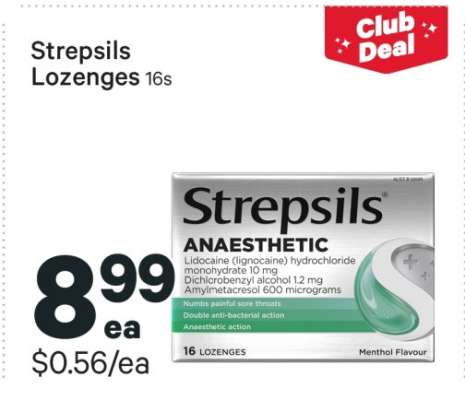 Strepsils Lozenges 16s