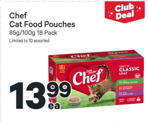 Chef Cat Food Pouches