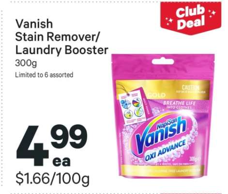 Vanish Stain Remover/Laundry Booster