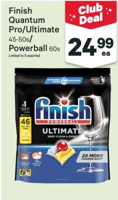 Finish Quantum Pro/Ultimate 45-50s/Powerball 60s
