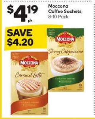Moccona Coffee Sachets