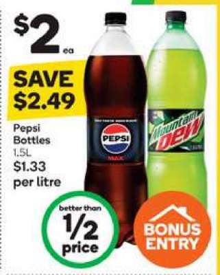 Pepsi Bottles