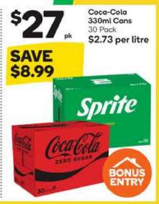 Coca-Cola 330ml Cans