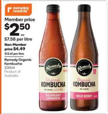 Remedy Organic Kombucha
