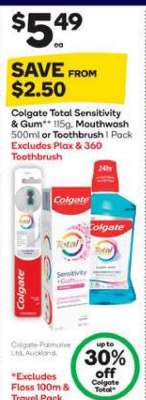 Colgate Total Sensitivity & Gum