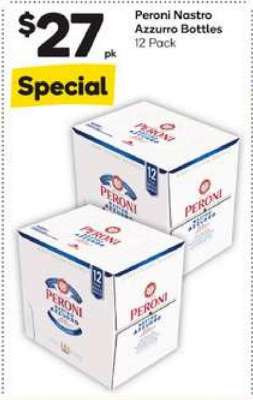 Peroni Nastro Azzurro Bottles