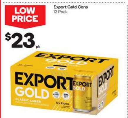 Export Gold Cans