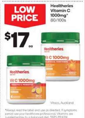 Healtheries Vitamin C 1000mg