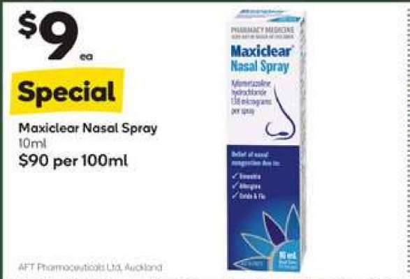 Maxiclear Nasal Spray
